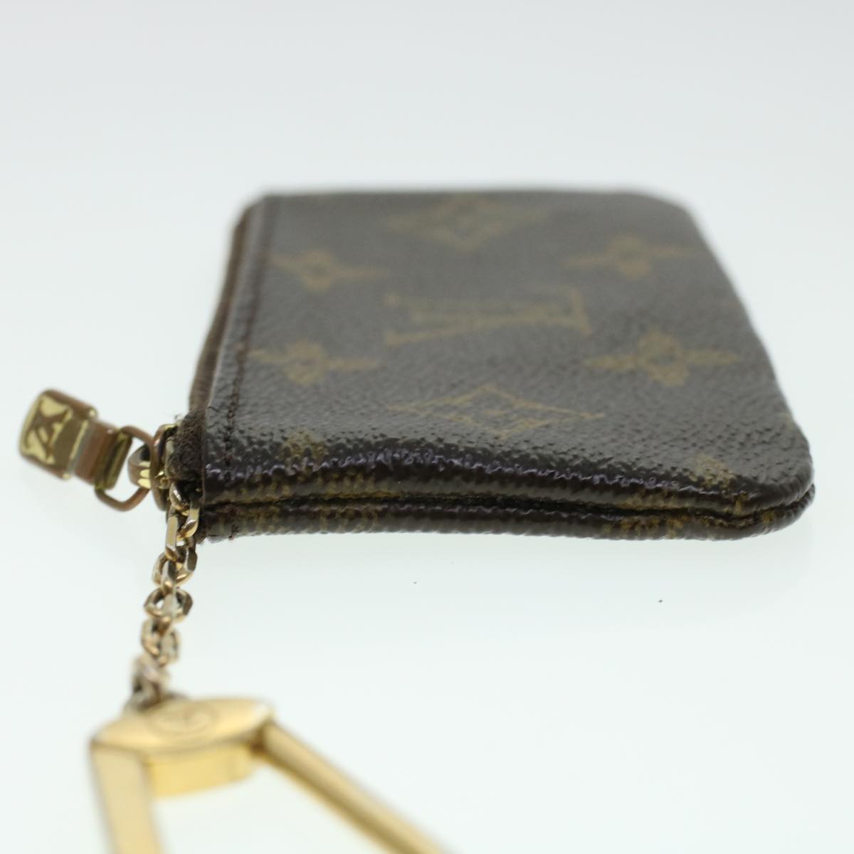 LOUIS VUITTON Monogram Pochette Cles Coin Purse M62650 LV Auth ar9370B