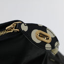 LOUIS VUITTON Vernis Dot Infinity Lockit MM Bag Black M40682 Auth ar9434B-19