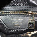 LOUIS VUITTON Vernis Dot Infinity Lockit MM Bag Black M40682 Auth ar9434B-21