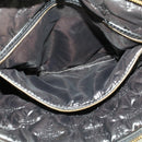 LOUIS VUITTON Vernis Dot Infinity Lockit MM Bag Black M40682 Auth ar9434B-24