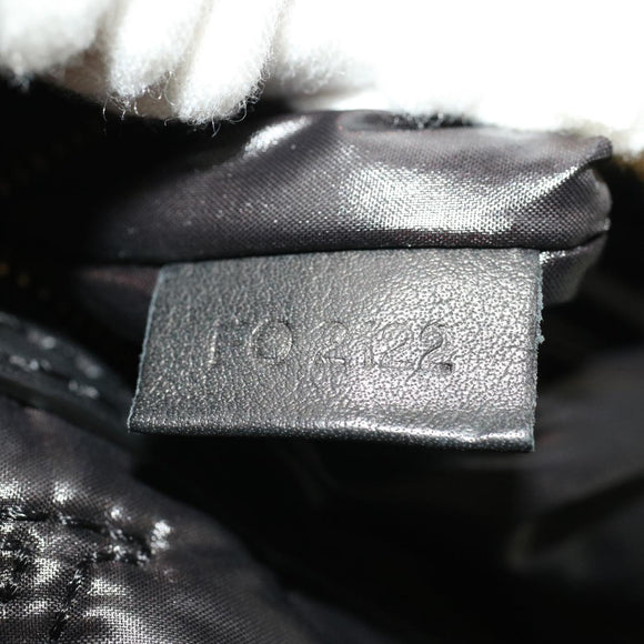 LOUIS VUITTON Vernis Dot Infinity Lockit MM Bag Black M40682 Auth ar9434B