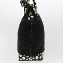 LOUIS VUITTON Vernis Dot Infinity Lockit MM Bag Black M40682 Auth ar9434B-4