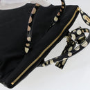 LOUIS VUITTON Vernis Dot Infinity Lockit MM Bag Black M40682 Auth ar9434B-6