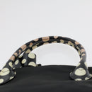 LOUIS VUITTON Vernis Dot Infinity Lockit MM Bag Black M40682 Auth ar9434B-8