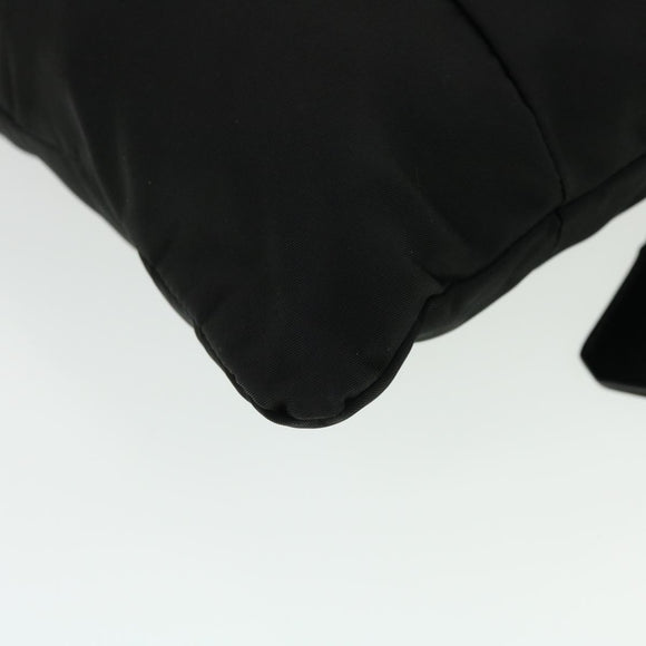 PRADA Shoulder Bag Nylon Black Auth ar9571