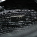 PRADA Shoulder Bag Nylon Black Auth ar9571-20