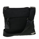 PRADA Shoulder Bag Nylon Black Auth ar9571-1