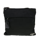 PRADA Shoulder Bag Nylon Black Auth ar9571-13