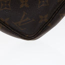LOUIS VUITTON Monogram Pochette Accessoires Pouch M51980 LV Auth ar9825-14