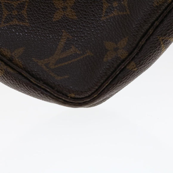 LOUIS VUITTON Monogram Pochette Accessoires Pouch M51980 LV Auth ar9825