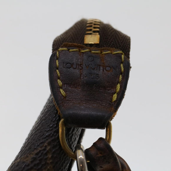 LOUIS VUITTON Monogram Pochette Accessoires Pouch M51980 LV Auth ar9825