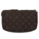 LOUIS VUITTON Monogram Pochette Accessoires Pouch M51980 LV Auth ar9825-2