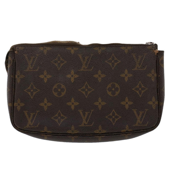 LOUIS VUITTON Monogram Pochette Accessoires Pouch M51980 LV Auth ar9825