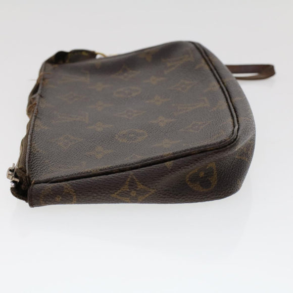 LOUIS VUITTON Monogram Pochette Accessoires Pouch M51980 LV Auth ar9825