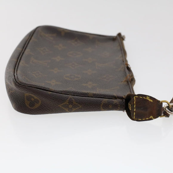LOUIS VUITTON Monogram Pochette Accessoires Pouch M51980 LV Auth ar9825