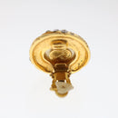 CHANEL Earring Gold Tone CC Auth ar9890B-19