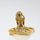 CHANEL Earring Gold Tone CC Auth ar9890B-20