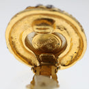 CHANEL Earring Gold Tone CC Auth ar9890B-21