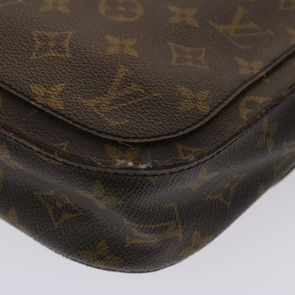 LOUIS VUITTON Monogram Saint Cloud GM Shoulder Bag M51242 LV Auth ar9925