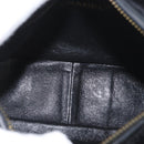 CHANEL Shoulder Bag Velor Black Gold CC Auth ARZ008SAV-10