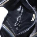 CHANEL Shoulder Bag Velor Black Gold CC Auth ARZ008SAV-23