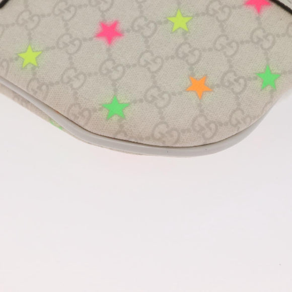 GUCCI Children's Waist Bag PVC White Silver 311159 Auth ARZ010A