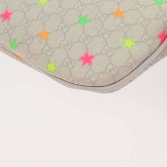 GUCCI Children's Waist Bag PVC White Silver 311159 Auth ARZ010A