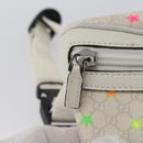 GUCCI Children's Waist Bag PVC White Silver 311159 Auth ARZ010A-18