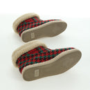 GUCCI Horsebit boots Mouton Red Gold Auth ARZ016M-11