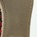 GUCCI Horsebit boots Mouton Red Gold Auth ARZ016M-15