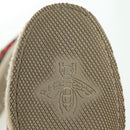 GUCCI Horsebit boots Mouton Red Gold Auth ARZ016M-16
