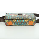 GUCCI GG Canvas Disney Waist bag PVC Beige Gold 602695 Auth ARZ017SAM-5
