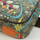 GUCCI GG Canvas Disney Waist bag PVC Beige Gold 602695 Auth ARZ017SAM-16
