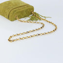 CHANEL Chain Matelasse Umhängetasche Wildleder Grün Gold CC Auth ARZ019A-7