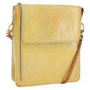 LOUIS VUITTON Monogram Vernis Motto Accessory Pouch Gris M91030 LV Auth ARZ024-1
