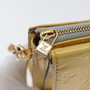 LOUIS VUITTON Monogram Vernis Motto Accessory Pouch Gris M91030 LV Auth ARZ024-10