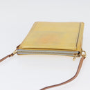 LOUIS VUITTON Monogram Vernis Motto Accessory Pouch Gris M91030 LV Auth ARZ024-6