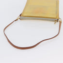 LOUIS VUITTON Monogram Vernis Motto Accessory Pouch Gris M91030 LV Auth ARZ024-7