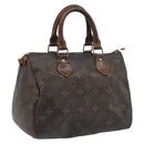 LOUIS VUITTON Monogram Speedy 25 Hand Bag M41528 LV Auth ARZ027-1