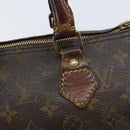 LOUIS VUITTON Monogram Speedy 25 Hand Bag M41528 LV Auth ARZ027-16
