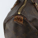 LOUIS VUITTON Monogram Speedy 25 Hand Bag M41528 LV Auth ARZ027-17