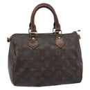 LOUIS VUITTON Monogram Speedy 25 Hand Bag M41528 LV Auth ARZ027-2