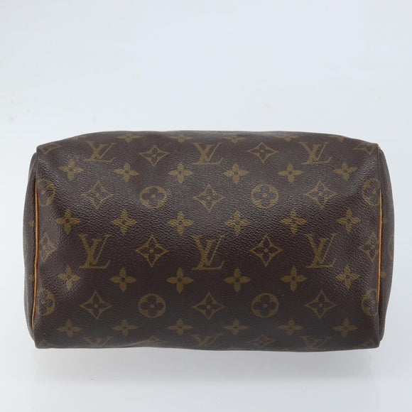 LOUIS VUITTON Monogram Speedy 25 Hand Bag M41528 LV Auth ARZ028