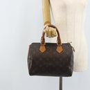 LOUIS VUITTON Monogram Speedy 25 Hand Bag M41528 LV Auth ARZ031-23