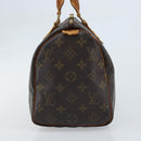 LOUIS VUITTON Monogram Speedy 25 Hand Bag M41528 LV Auth ARZ031-3