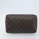 LOUIS VUITTON Monogram Speedy 25 Hand Bag M41528 LV Auth ARZ031-5