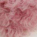CHANEL Pouch Fur Pink Silver CC Auth ARZ032SAM-10