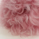 CHANEL Pouch Fur Pink Silver CC Auth ARZ032SAM-11