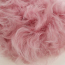 CHANEL Pouch Fur Pink Silver CC Auth ARZ032SAM-12