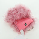 CHANEL Pouch Fur Pink Silver CC Auth ARZ032SAM-17